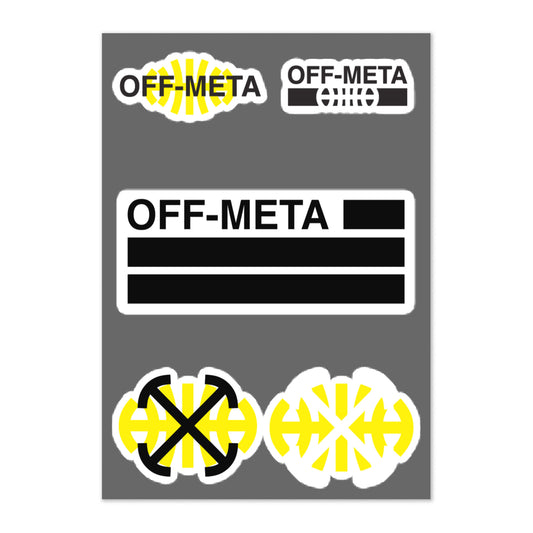 OFF-META Sticker Sheet